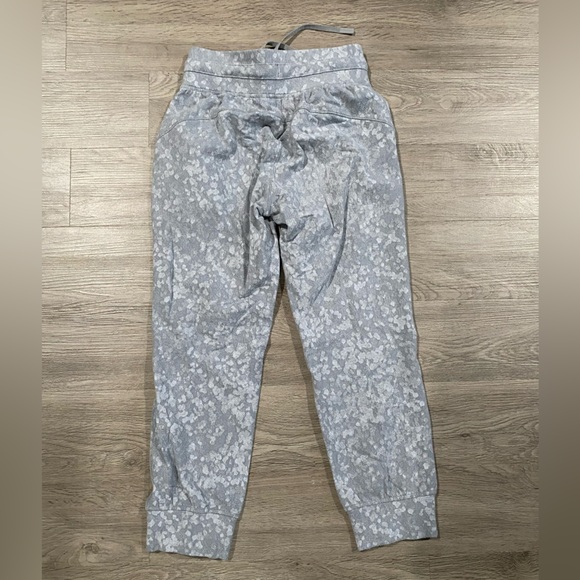Lululemon Ready‎ to Rulu Jogger Crop Speckle Spritz Jacquard Rhino Grey Silver - Picture 6 of 8